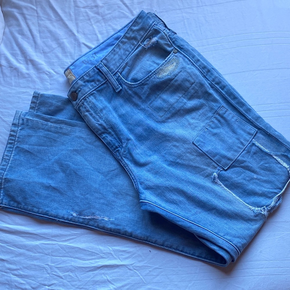 Holding Horses Sky Blue Denim